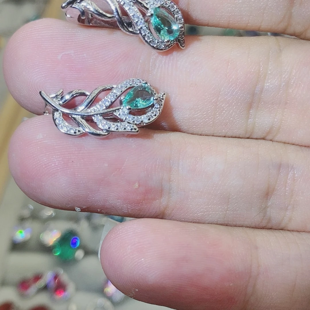 【闪购商品】水晶戒指银S925镶嵌