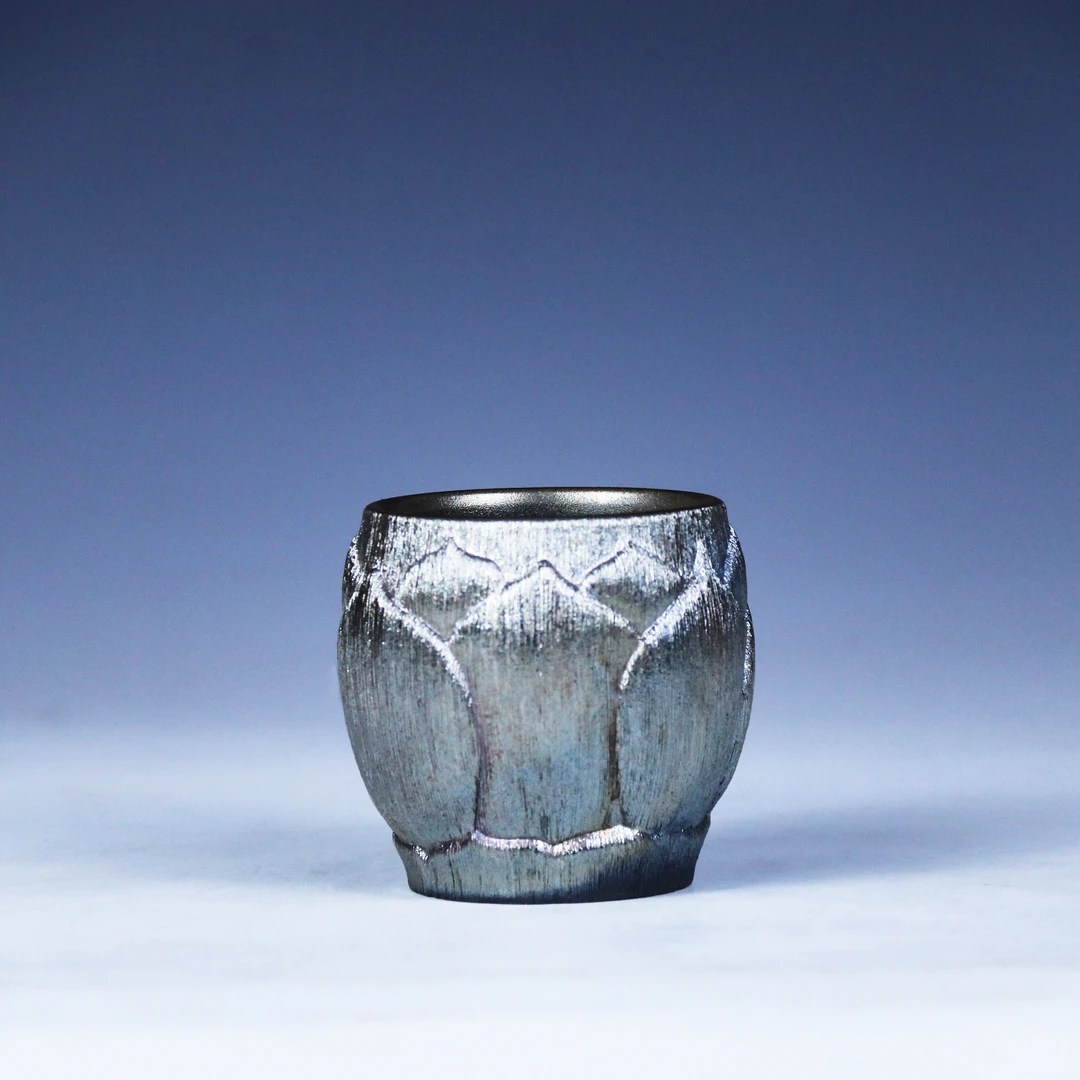 建水紫陶 紫泥柴烧 主人杯