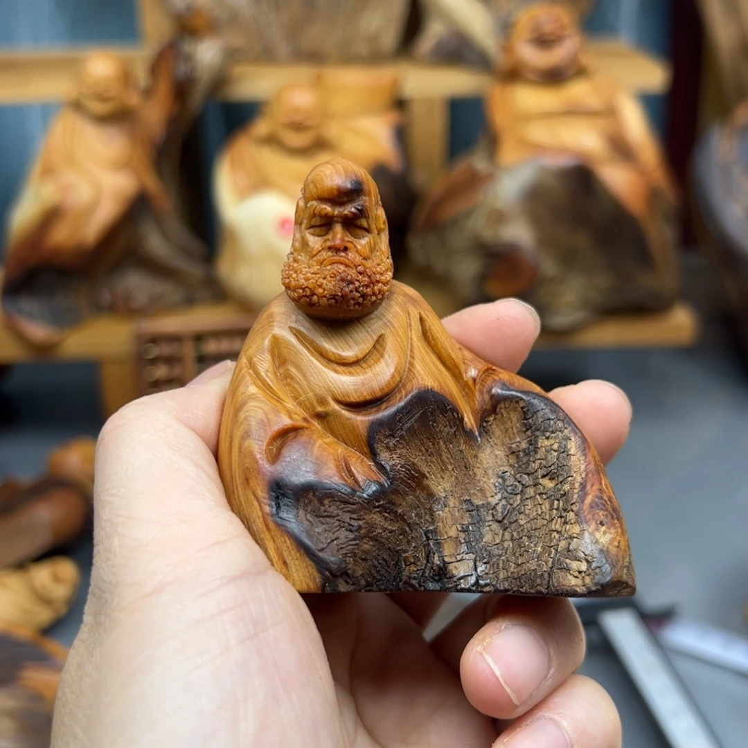 柏木崖柏木摆件手把件，42