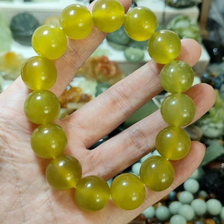 岫玉手串款式手串未镶嵌