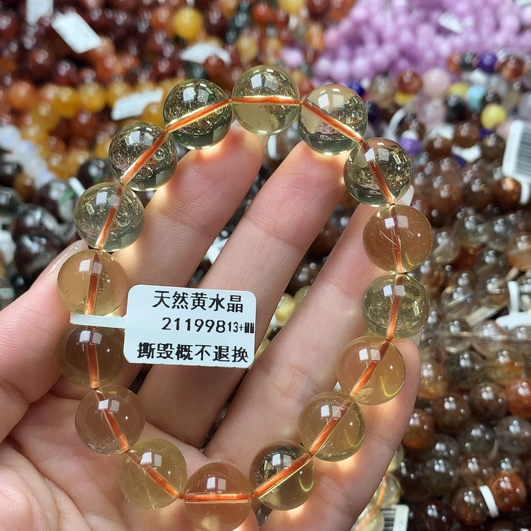 水晶手链未镶嵌，