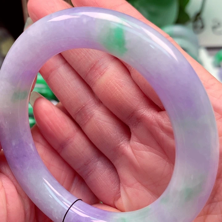 翡翠未镶嵌手镯天然翡翠手镯