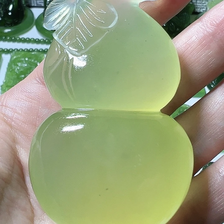 蛇纹石玉未镶嵌手把