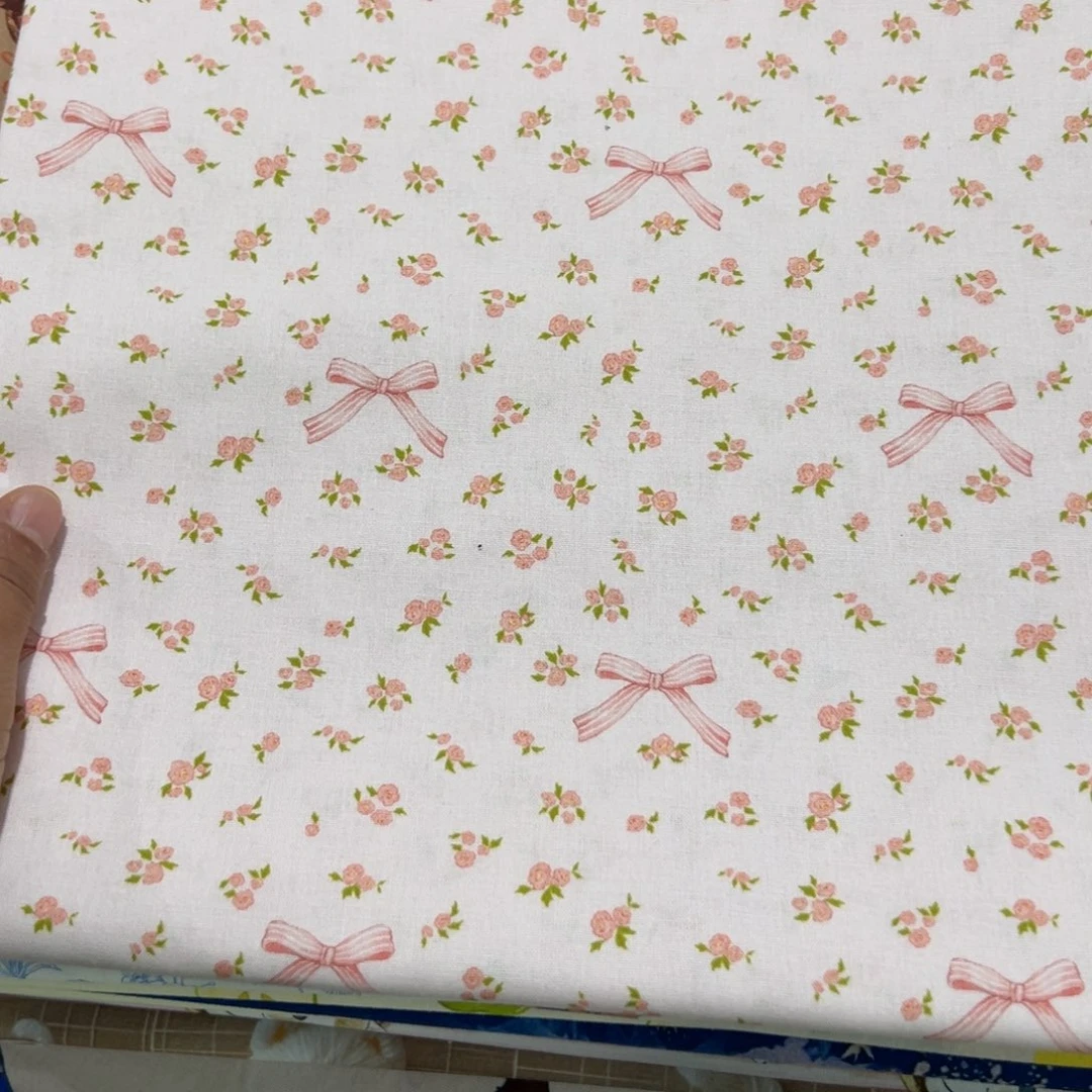 棉福利样布一米价纯棉平布1.1米宽果子块