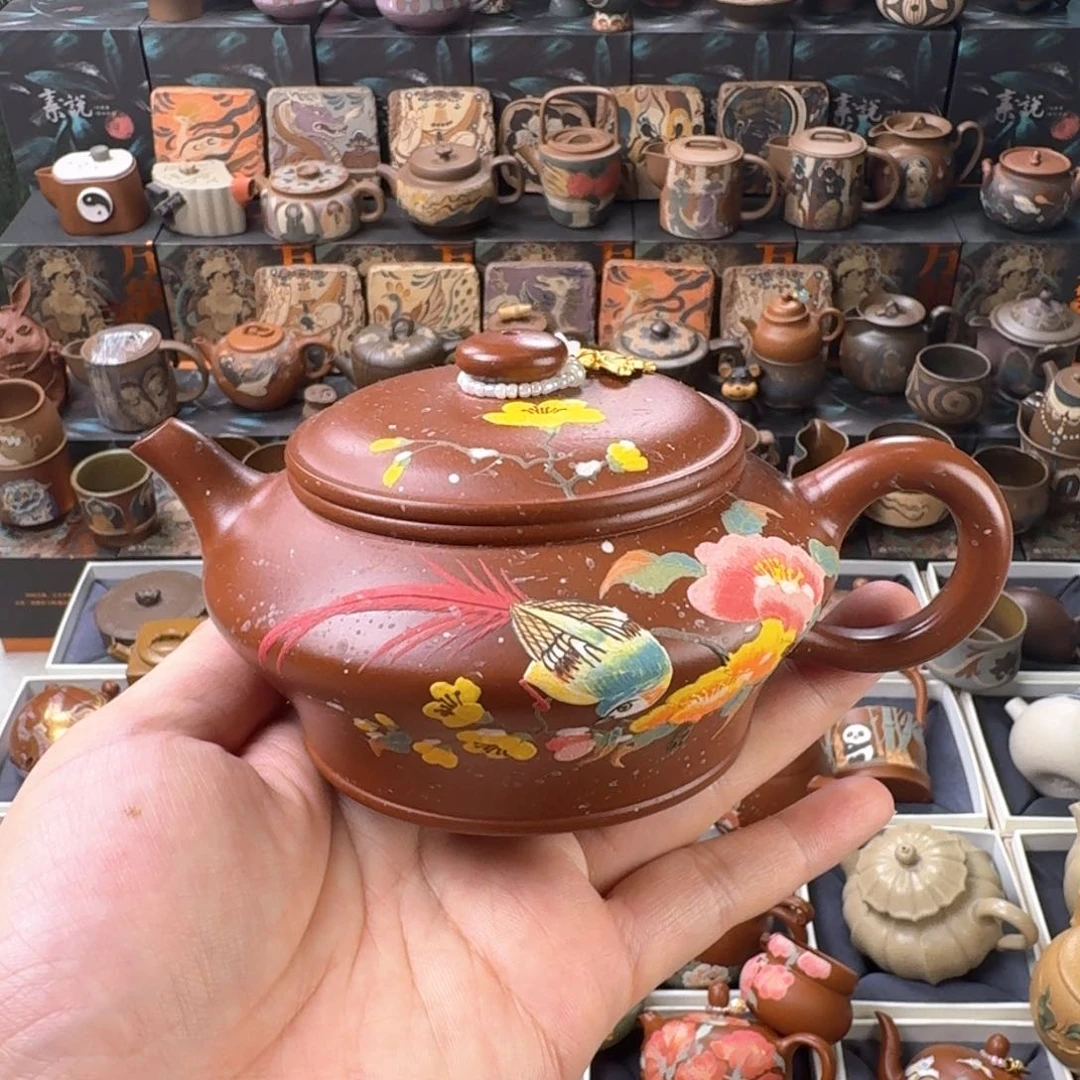 茶壶紫砂230cc原矿精工半手
