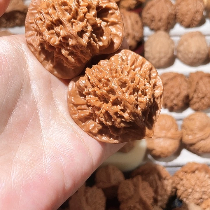 把件文玩核桃薄棱精品49尺毕业对