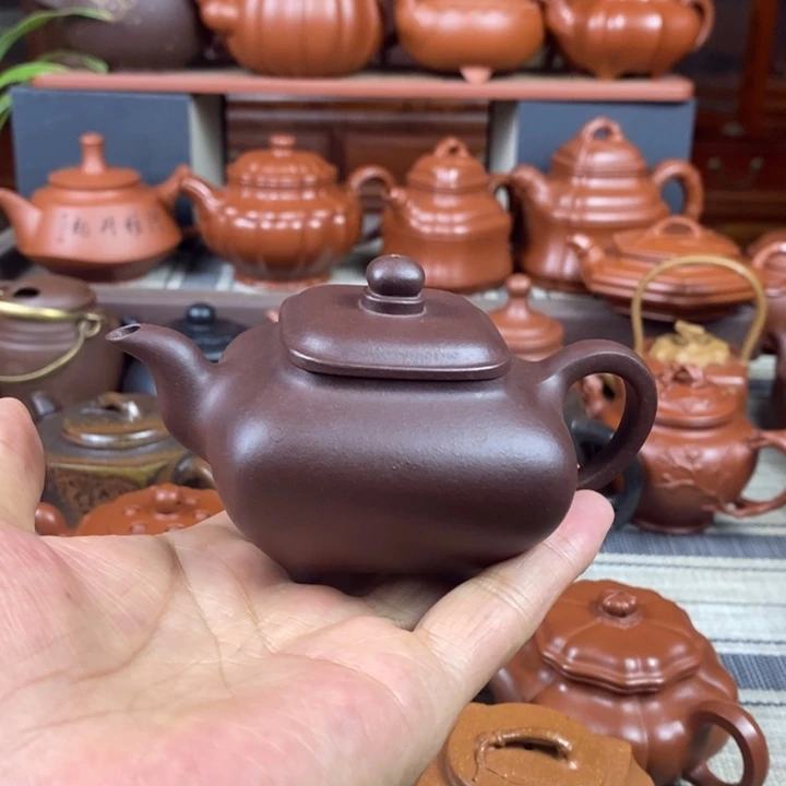 紫砂茶壶全手工传炉130-260cc原矿老紫泥特价