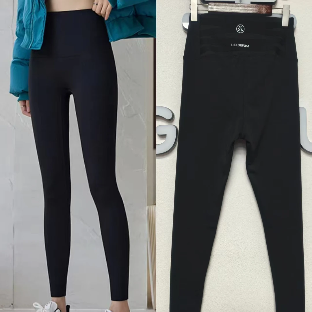 D5220新款高腰显瘦收腹提臀蚂蚁腰字母芭比裤