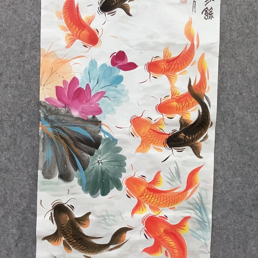 国画刘国华手绘作品111