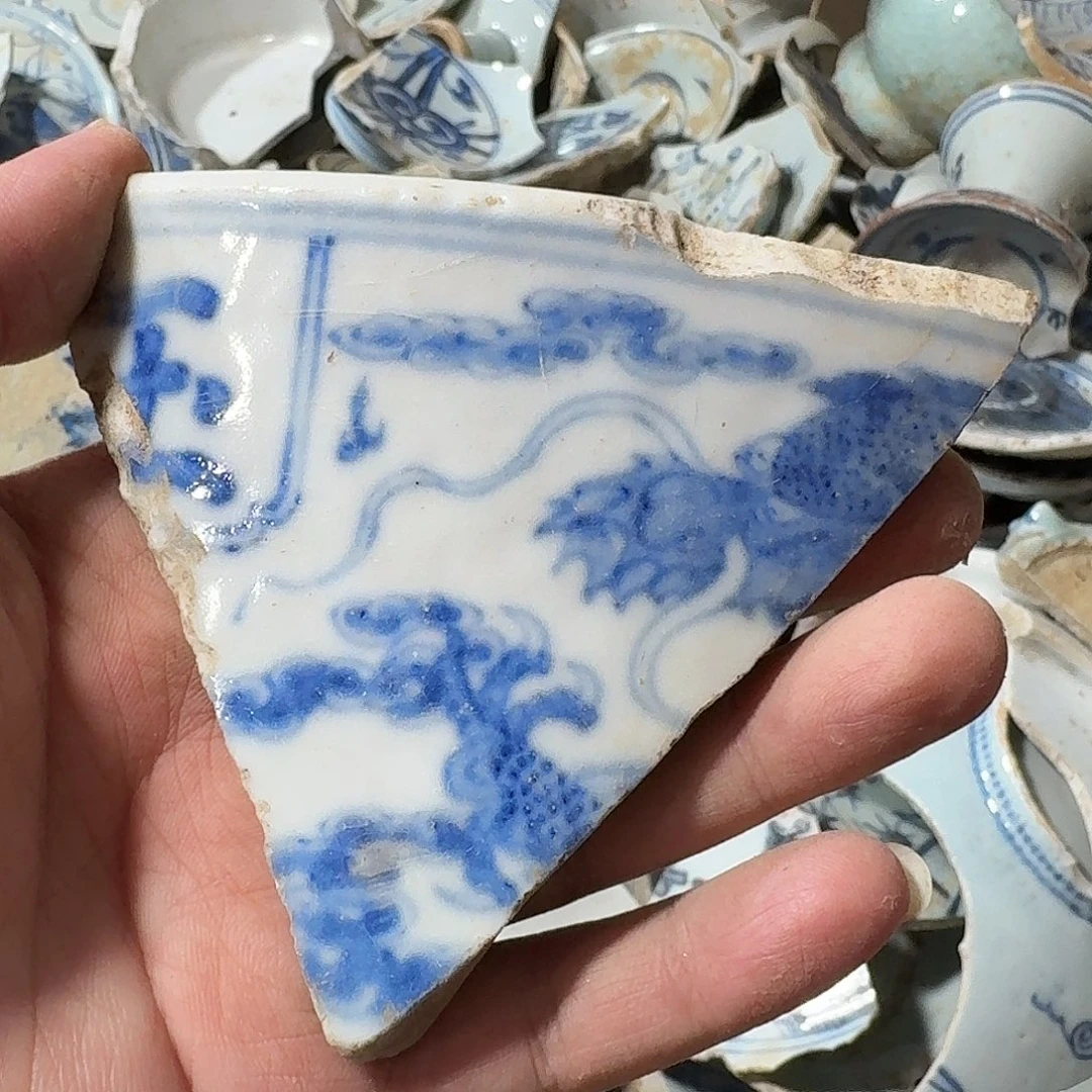 瓷片瓷片标本，顺丰包邮