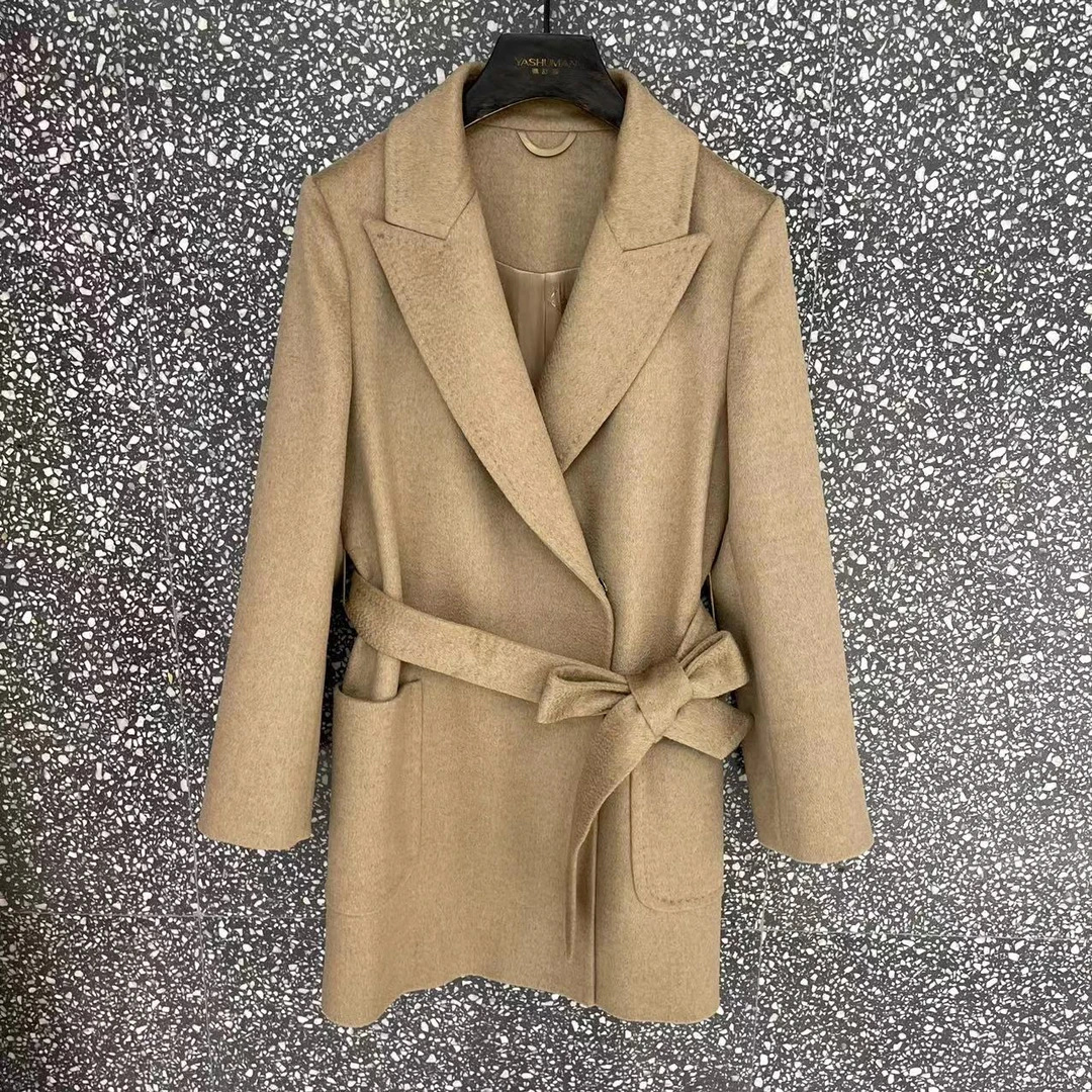 【文娇专属】收藏级！细腻温暖丝驼绒大衣Y82162