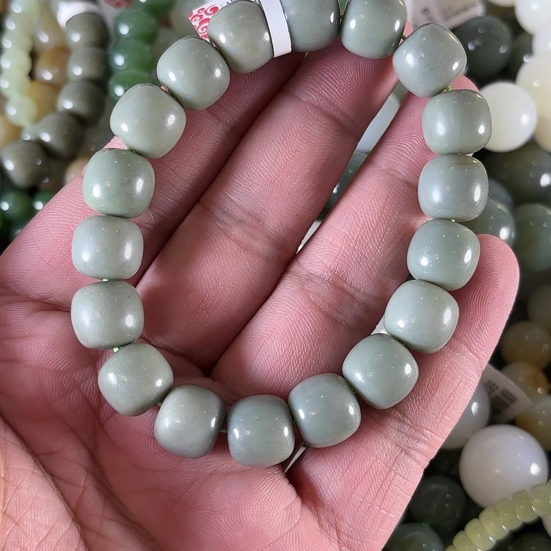 和田玉手链未镶嵌W339