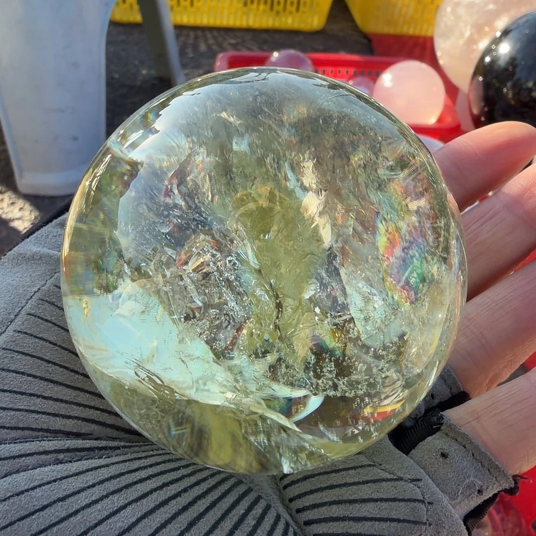 黄晶摆件未镶嵌未镶嵌天然水晶摆件