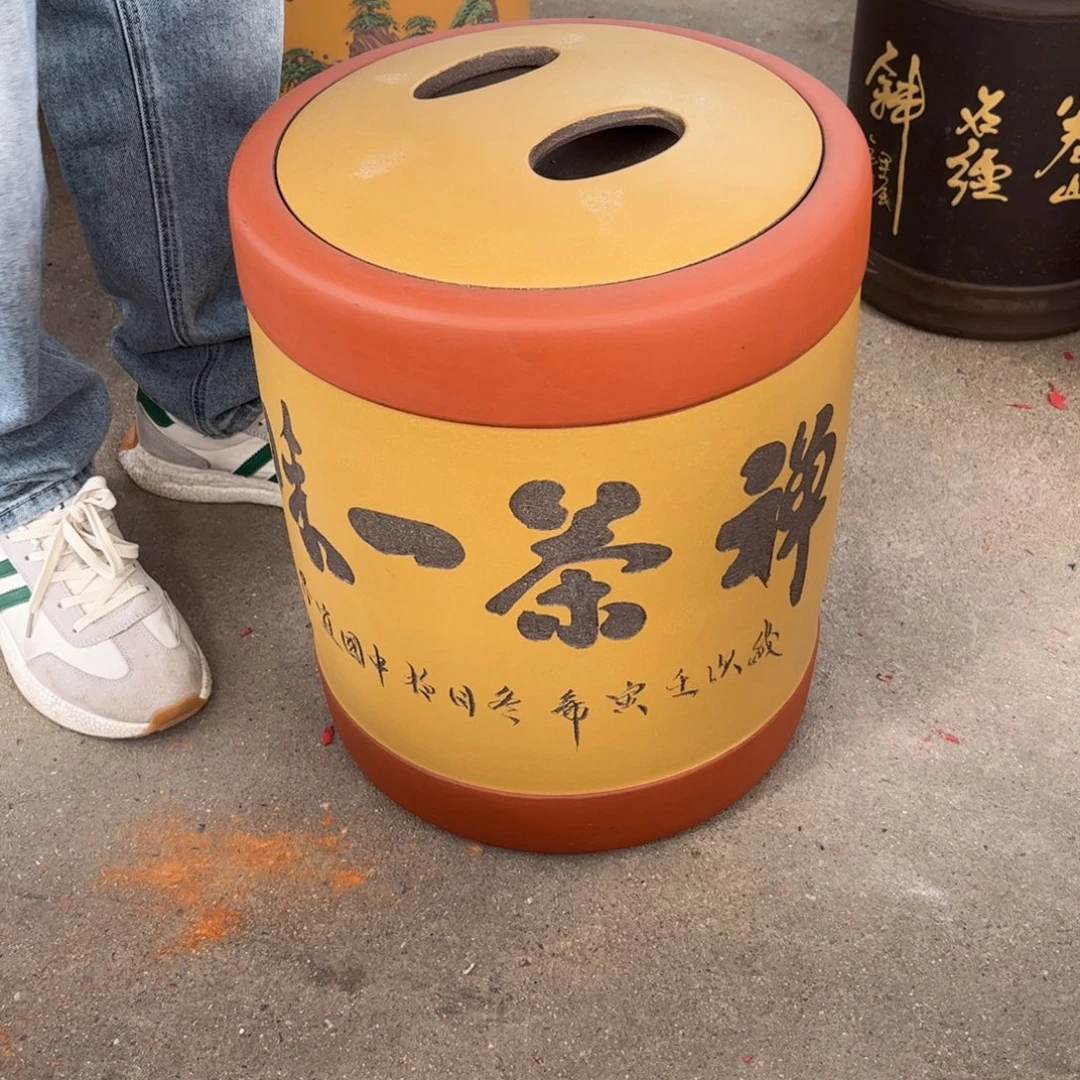 紫砂茶叶罐23饼茶叶罐