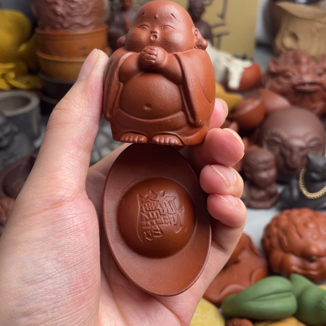 紫砂茶宠紫砂瑕疵