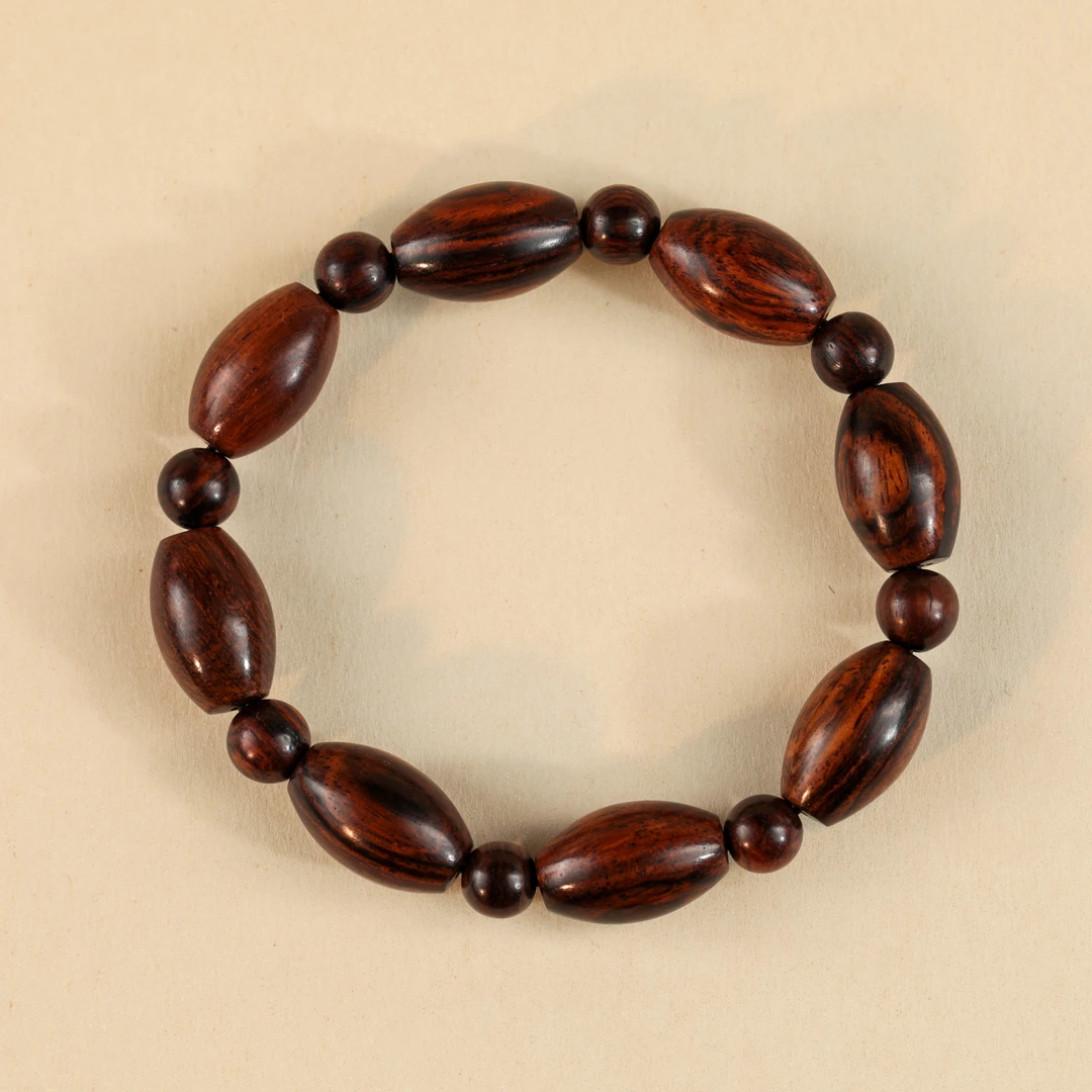 海南正宗黄花梨手串随形文玩好物012044