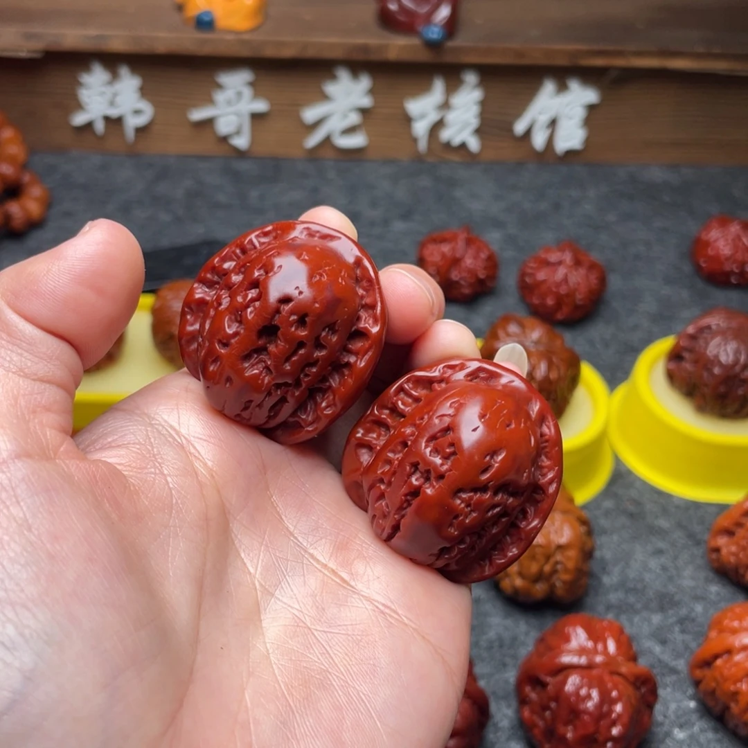 吊坠文玩核桃文玩核桃 手把件 百年 37