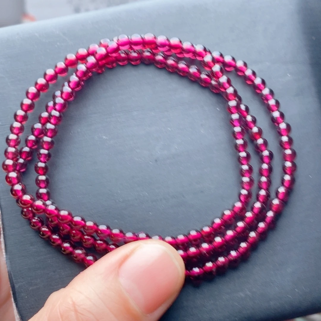 石榴石未镶嵌手链