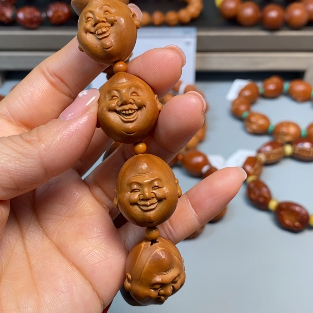 手串/手链橄榄核2.0大师兄笑佛