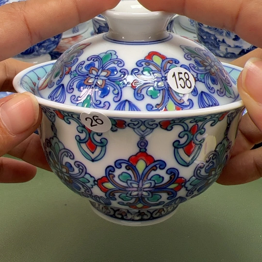 杯景德镇纯手绘茶具158