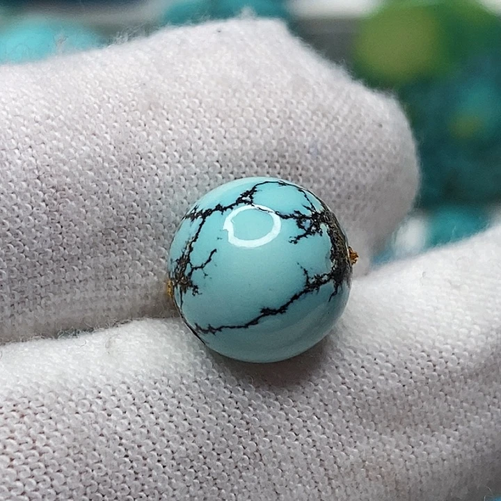 未镶嵌绿松石天然原矿 带武汉地大证书