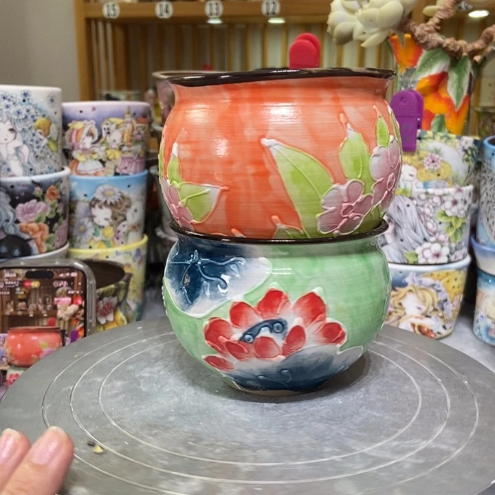 景德镇艺术手绘作品