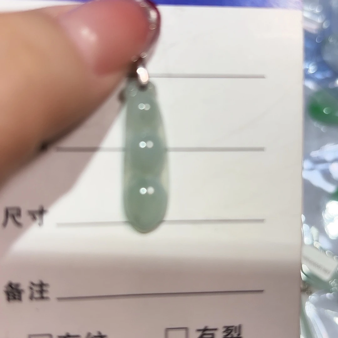 翡翠银S925镶嵌颈饰A货翡翠镶嵌颈饰