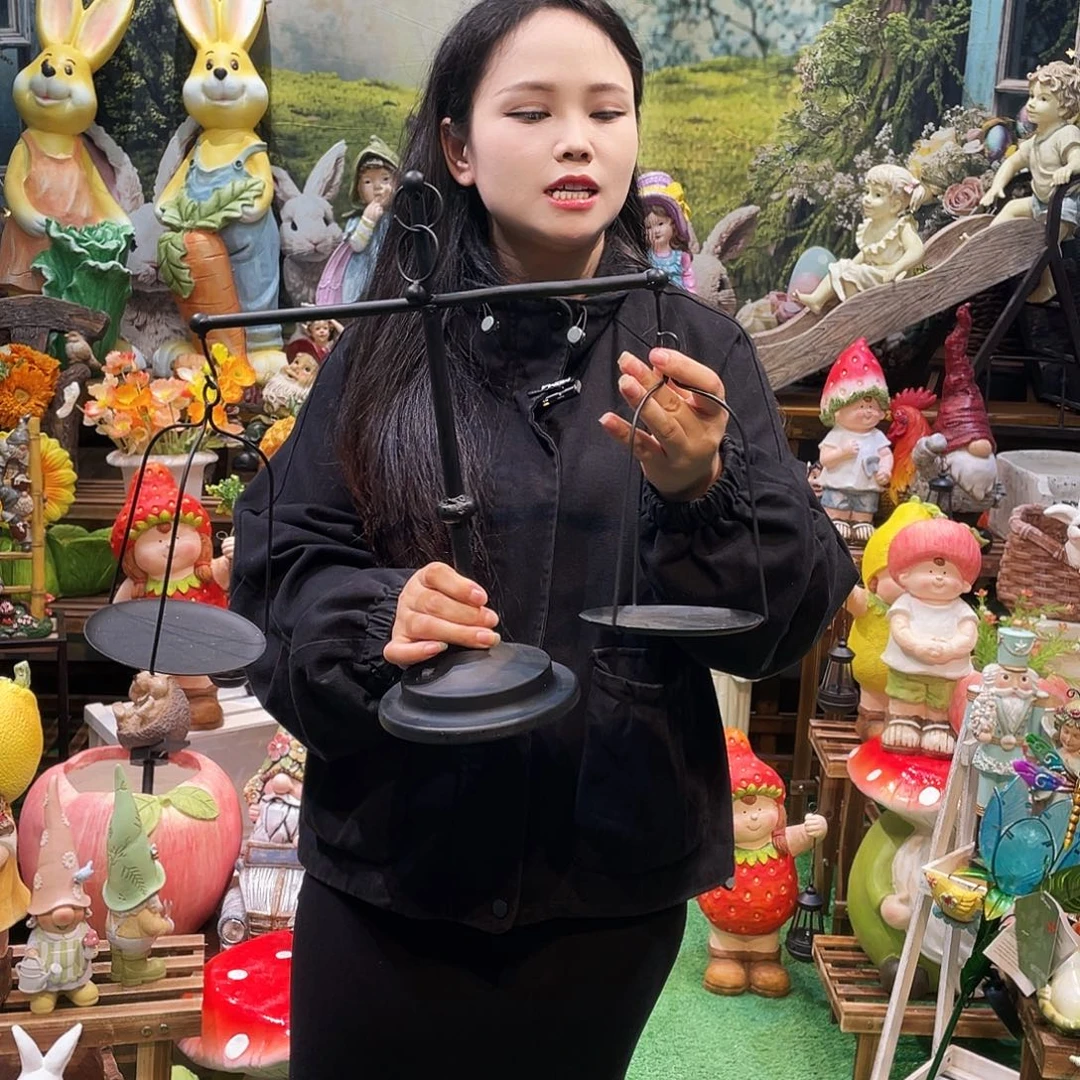 摆件花园摆件红红火火