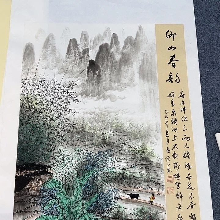 国画纯手绘作品图
