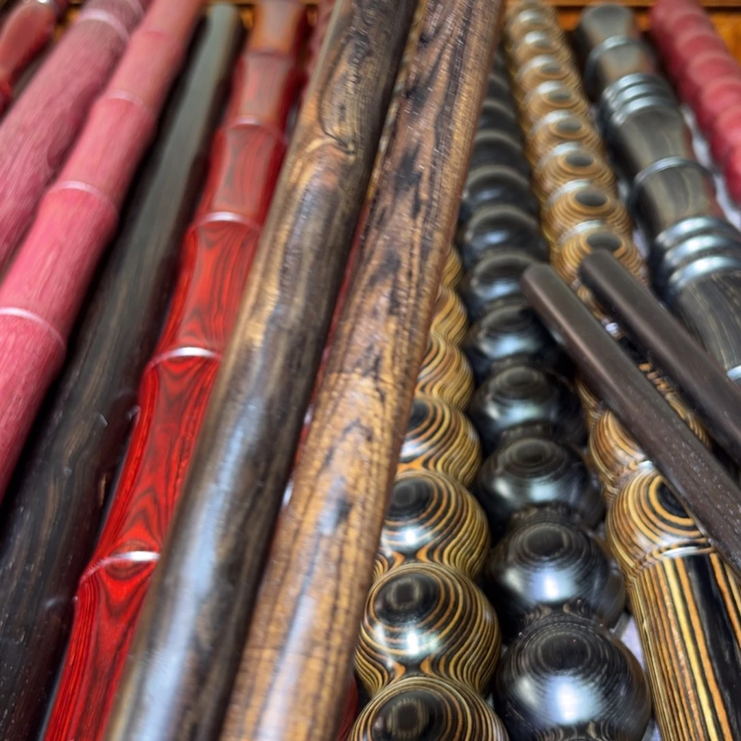 用***5大果紫檀（缅甸花梨）紫光檀原棍