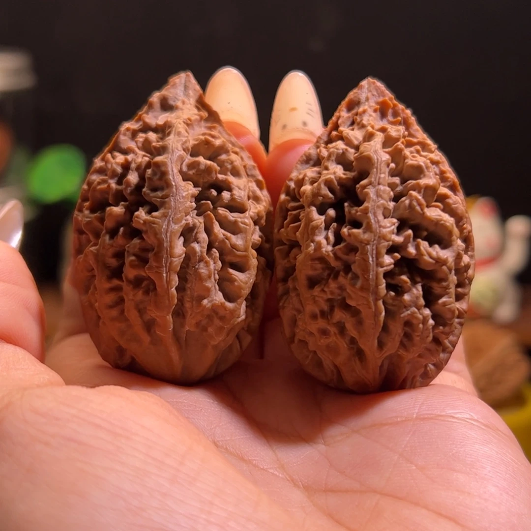 文玩核桃吊坠核桃39反油