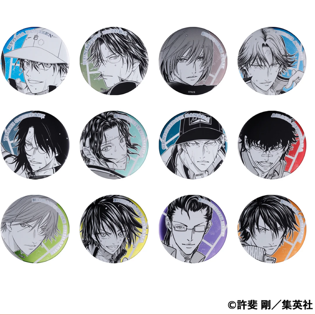 (欧啦) 网球王子 JF2026 原画浮雕吧唧 【默认代拆未成年禁止下单】