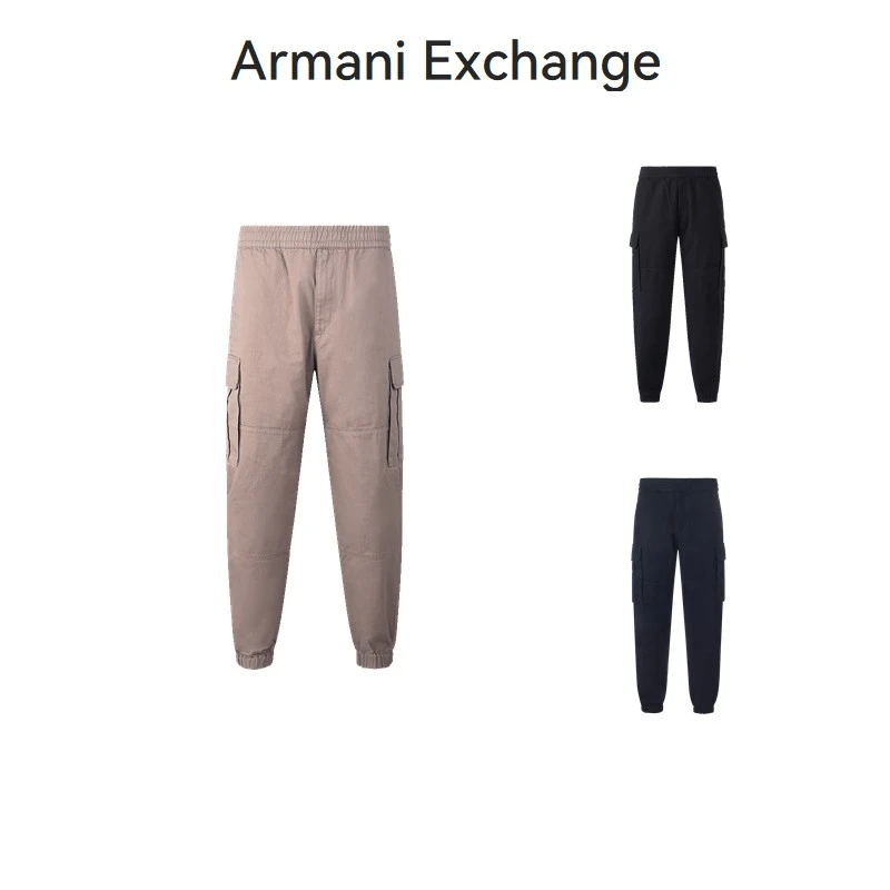 Armani Exchange阿玛尼 男士休闲运动裤工装裤6LZPL4 ZNUVZ