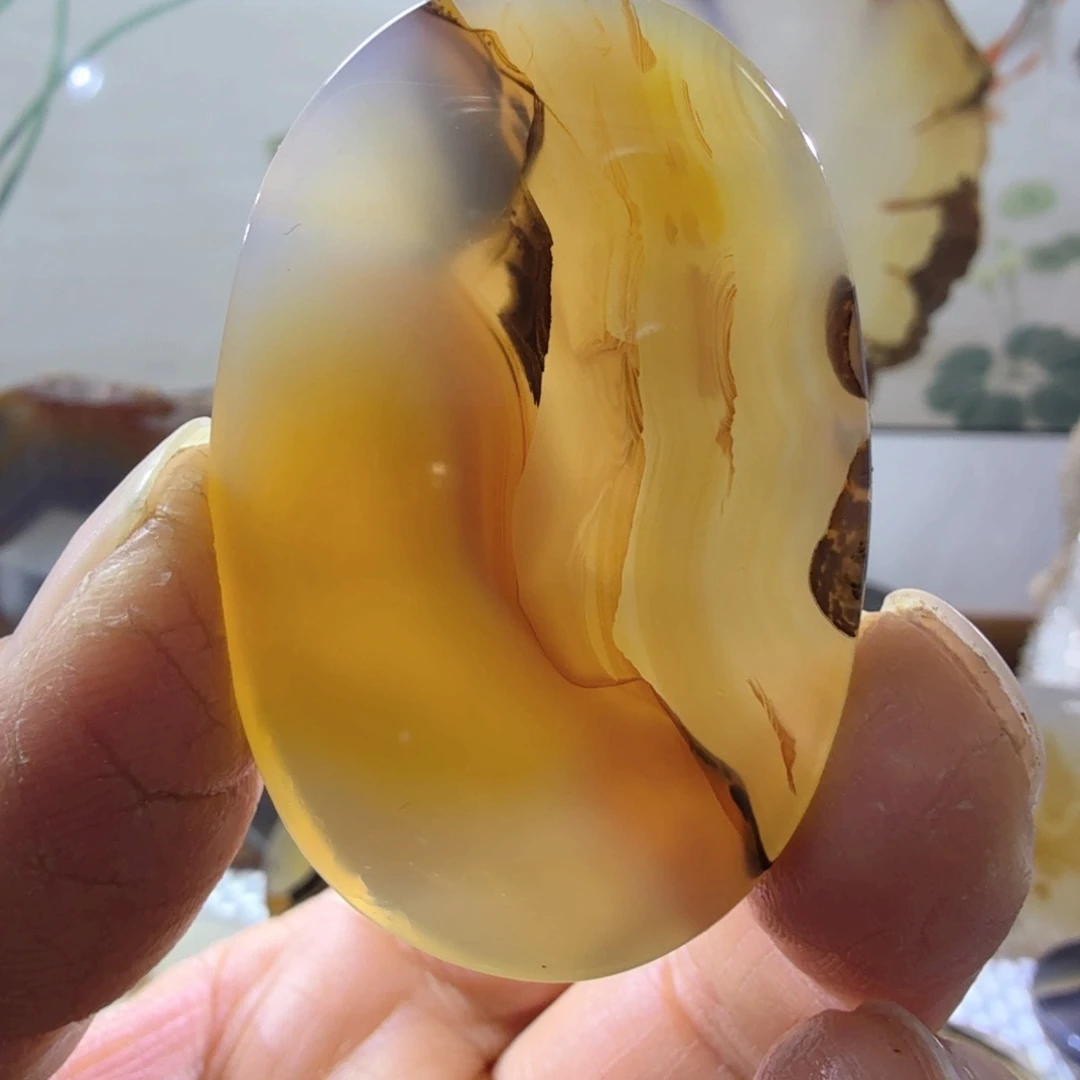 玛瑙/玉髓未镶嵌吊坠(不含链)