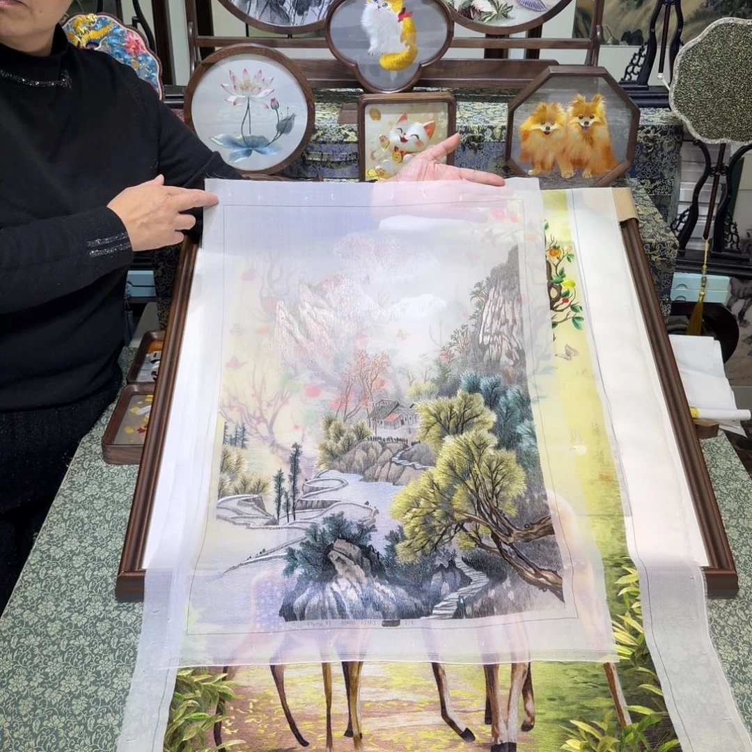 刺绣手工苏绣工艺