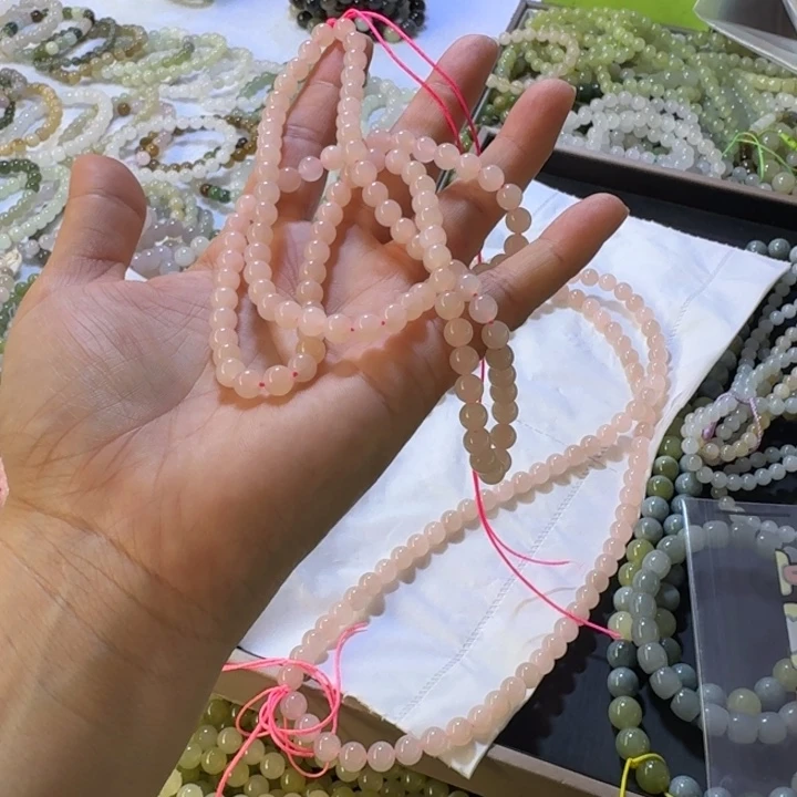 和田玉手镯未镶嵌温****葵