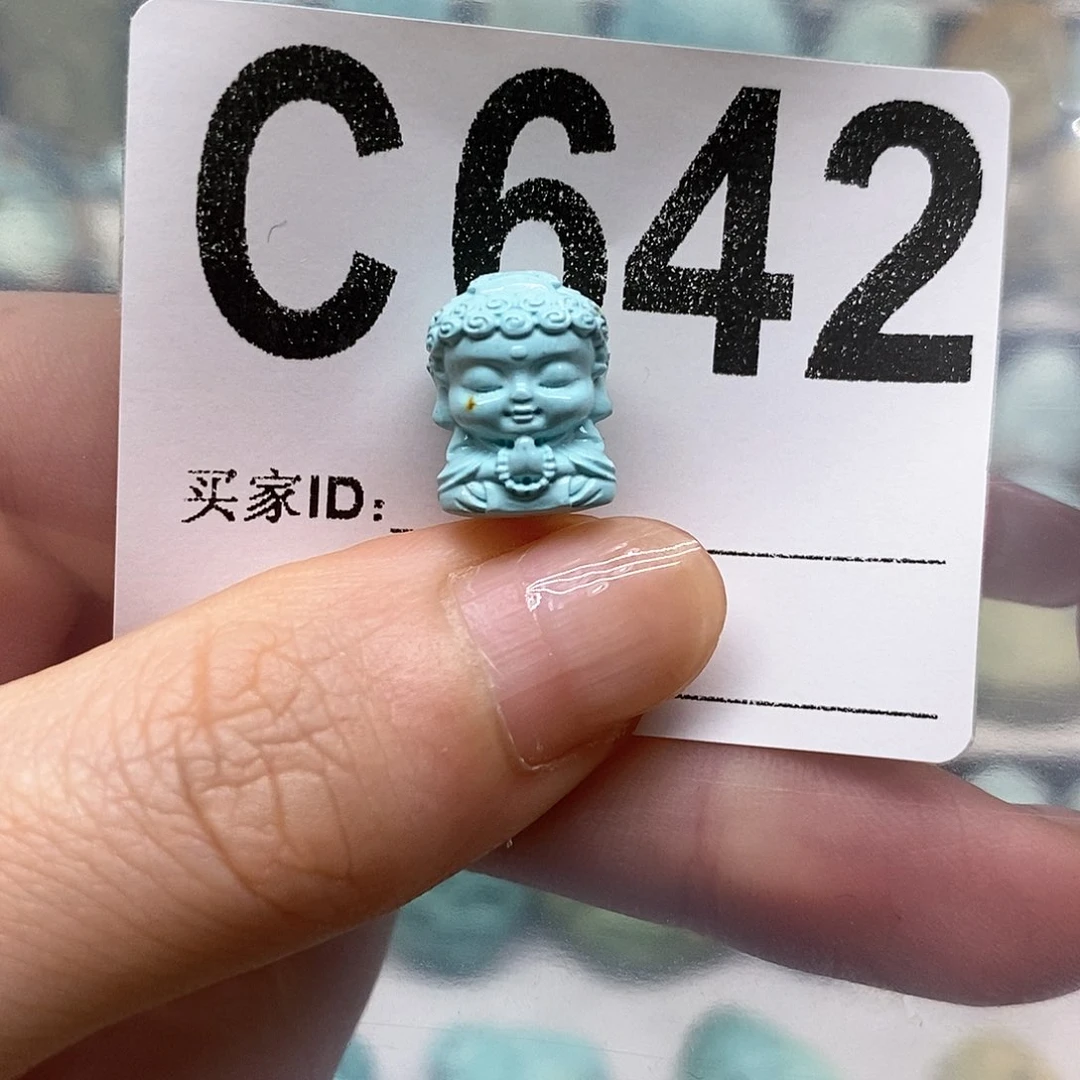 未镶嵌绿松石绿松石配饰定制