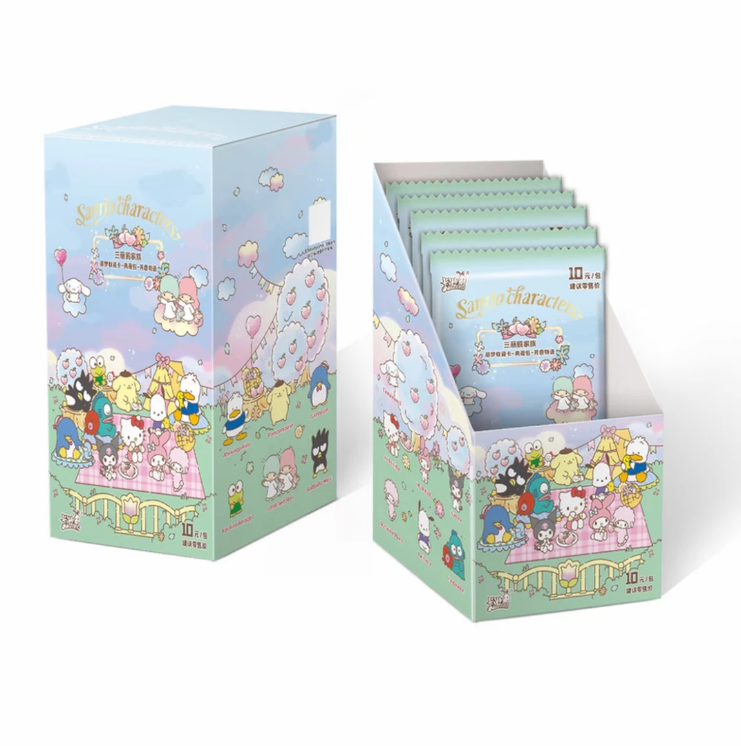 卡游【浮浮/超量/狂风/海啸】三丽欧家族芳香收藏盲盒卡牌（代拆）