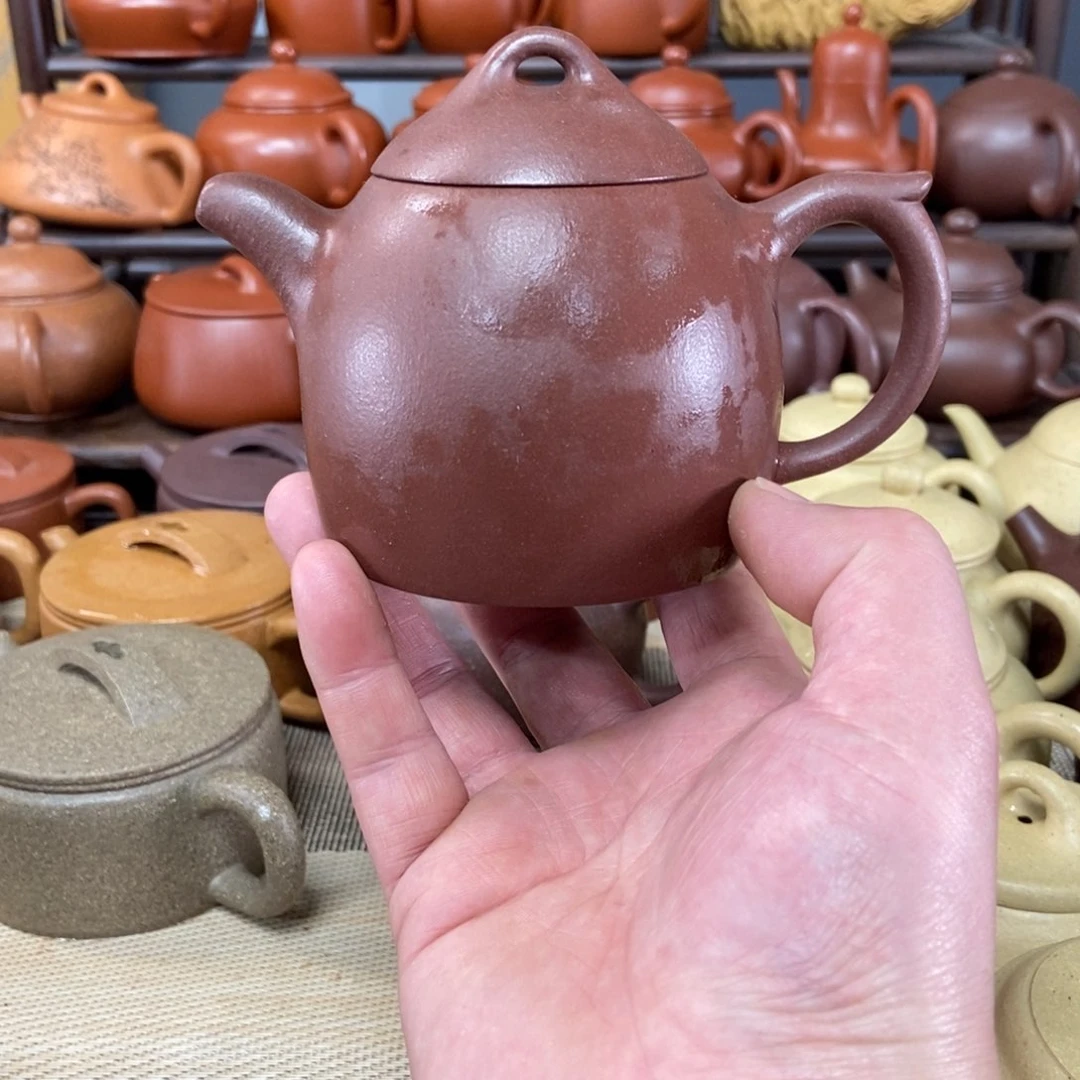 紫砂茶壶原矿紫泥