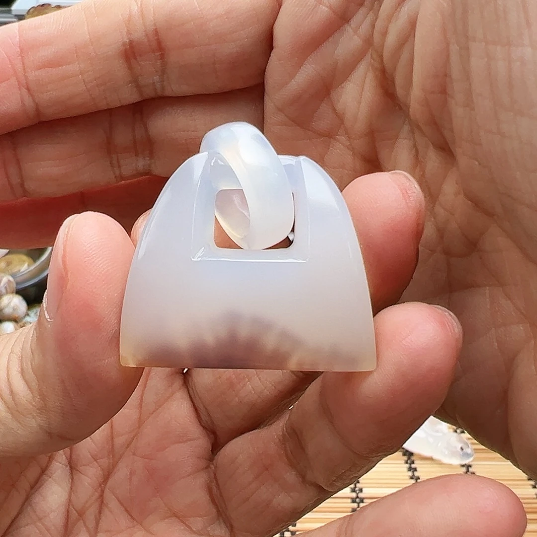 未镶嵌玛瑙/玉髓珠宝半成品