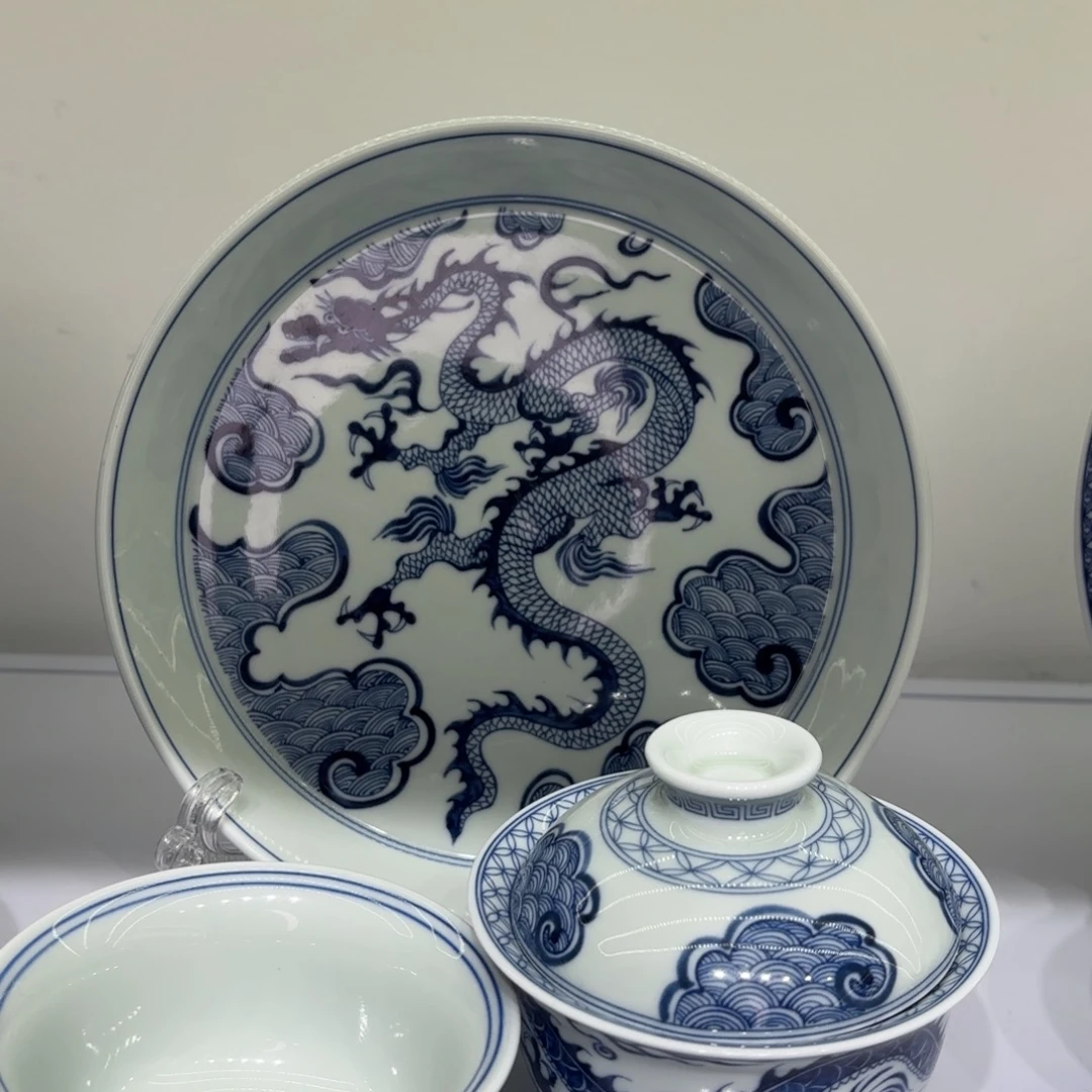 …***…景德镇陶瓷三件套