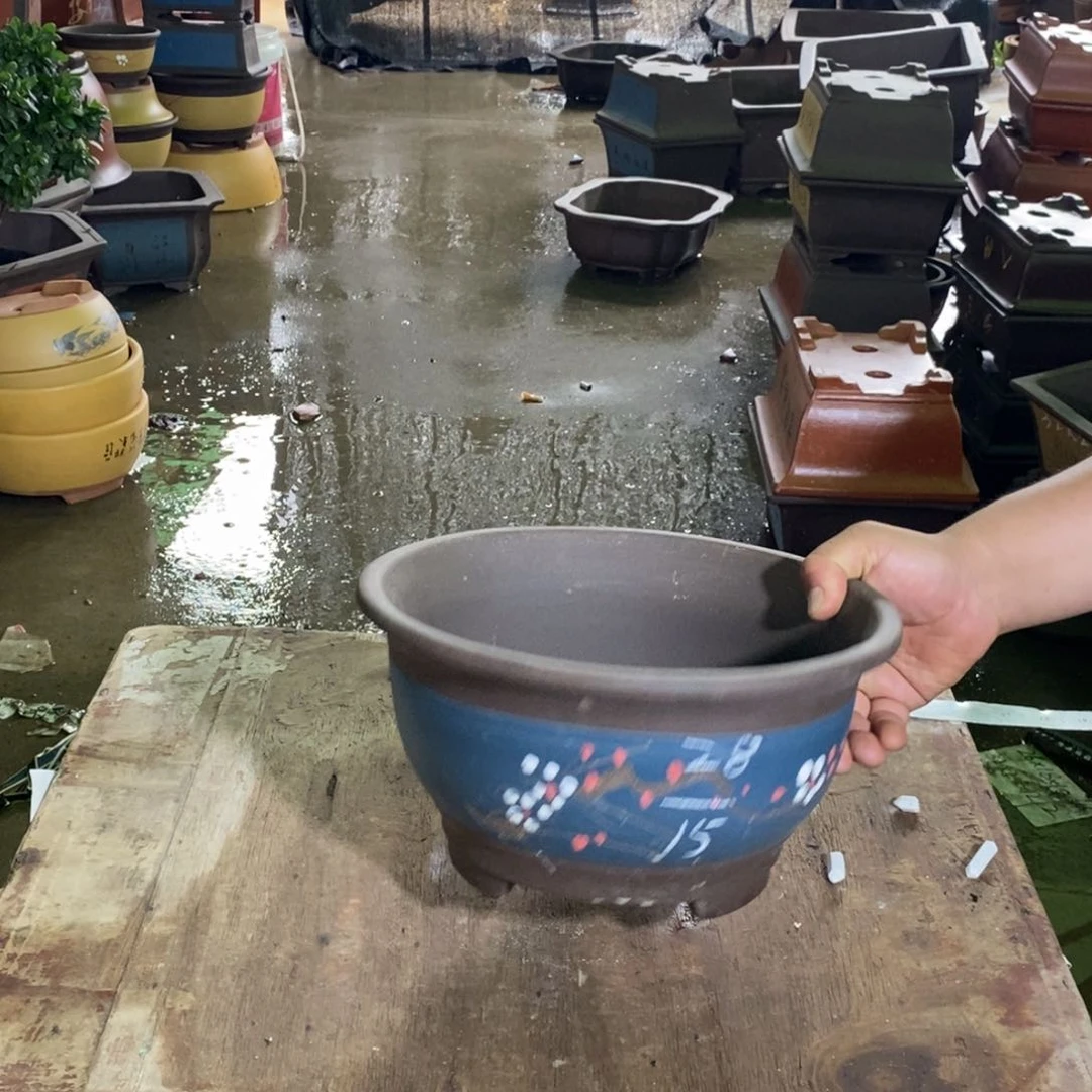 紫砂花盆紫砂紫砂