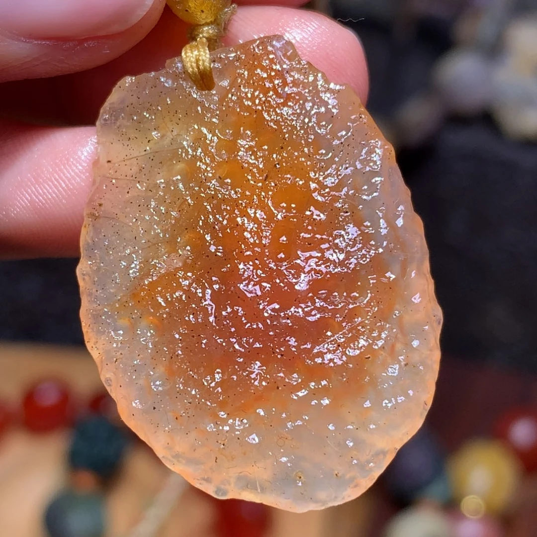 未镶嵌玛瑙/玉髓珠宝半成品