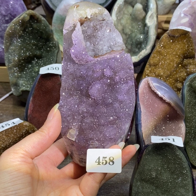 【闪购商品】未镶嵌大型摆件（非配饰）紫晶