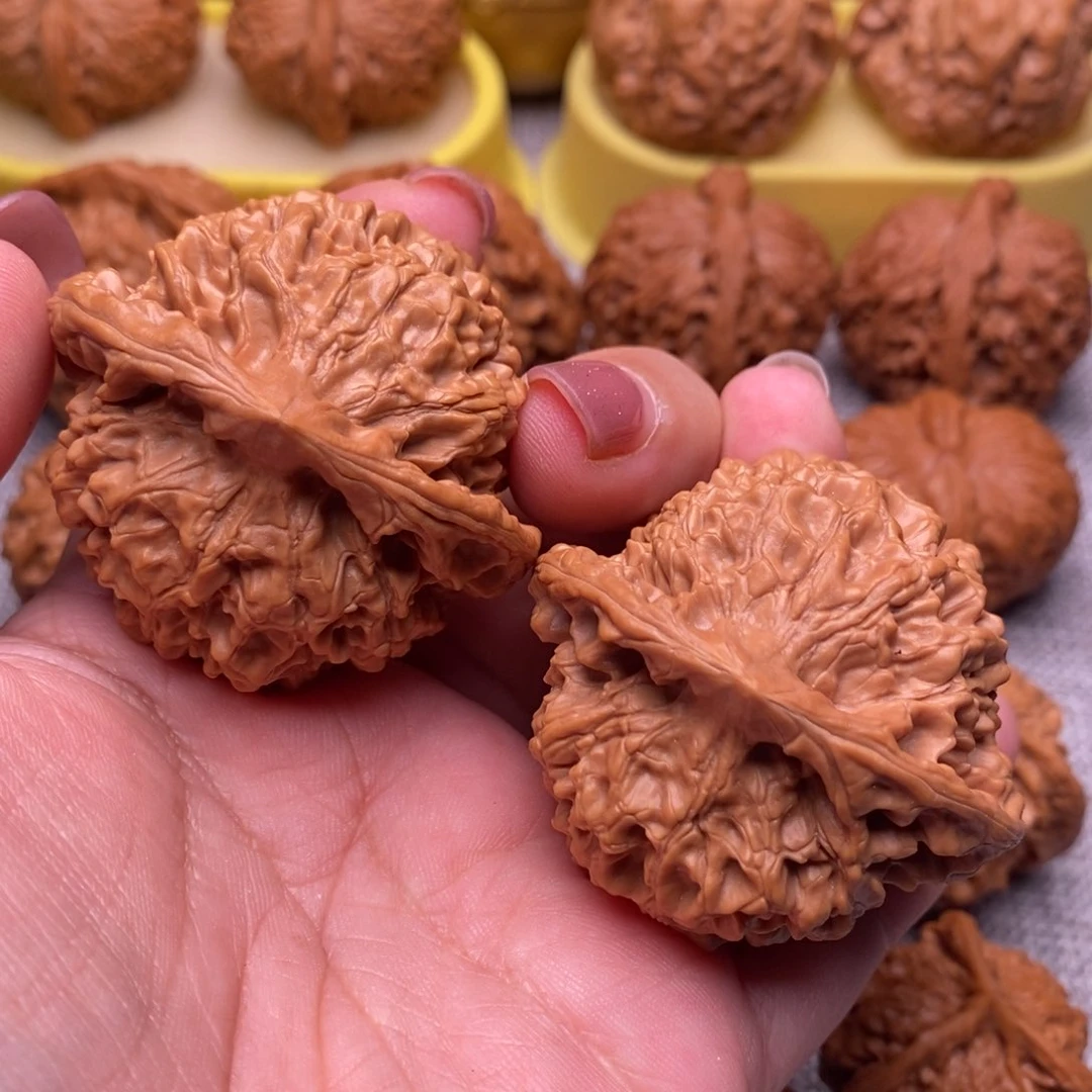 文玩核桃把件精品官帽48尺全品