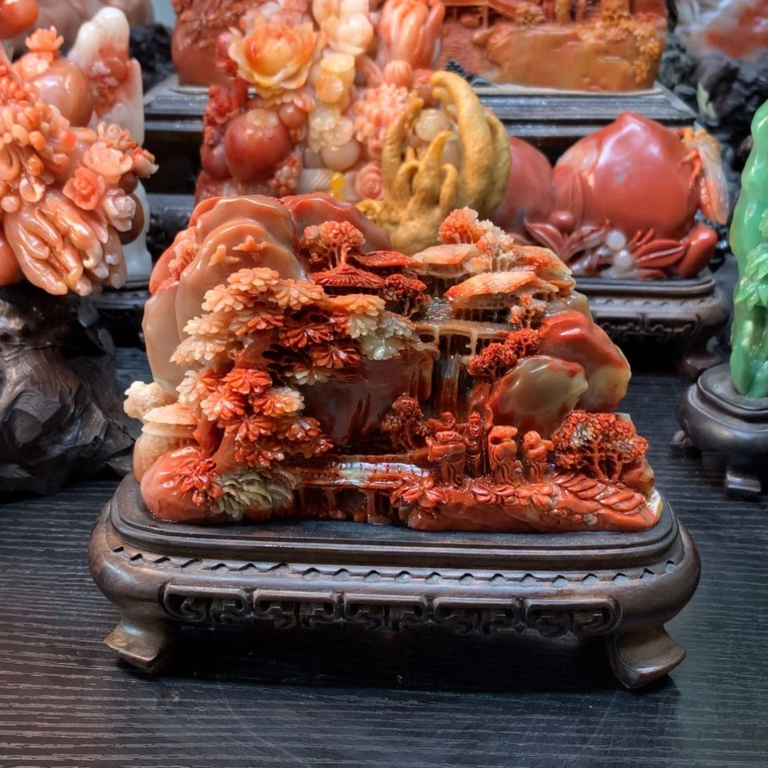 寿山石寿山石摆件