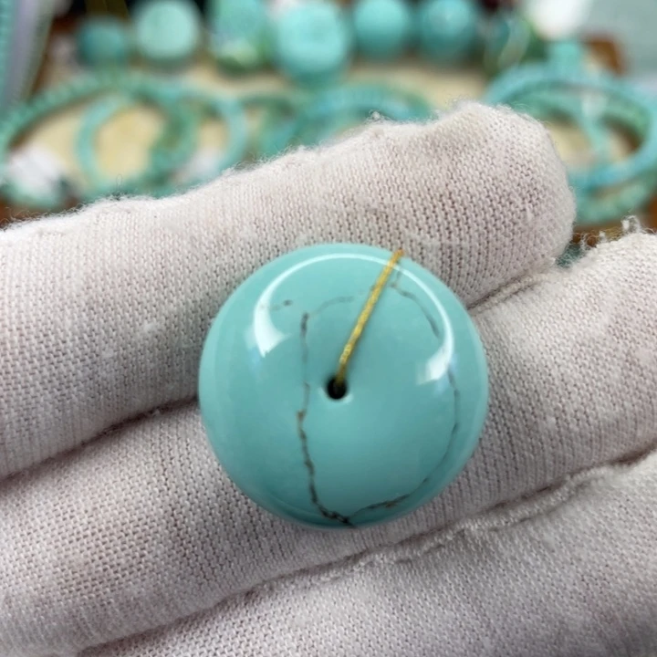 未镶嵌绿松石挂件