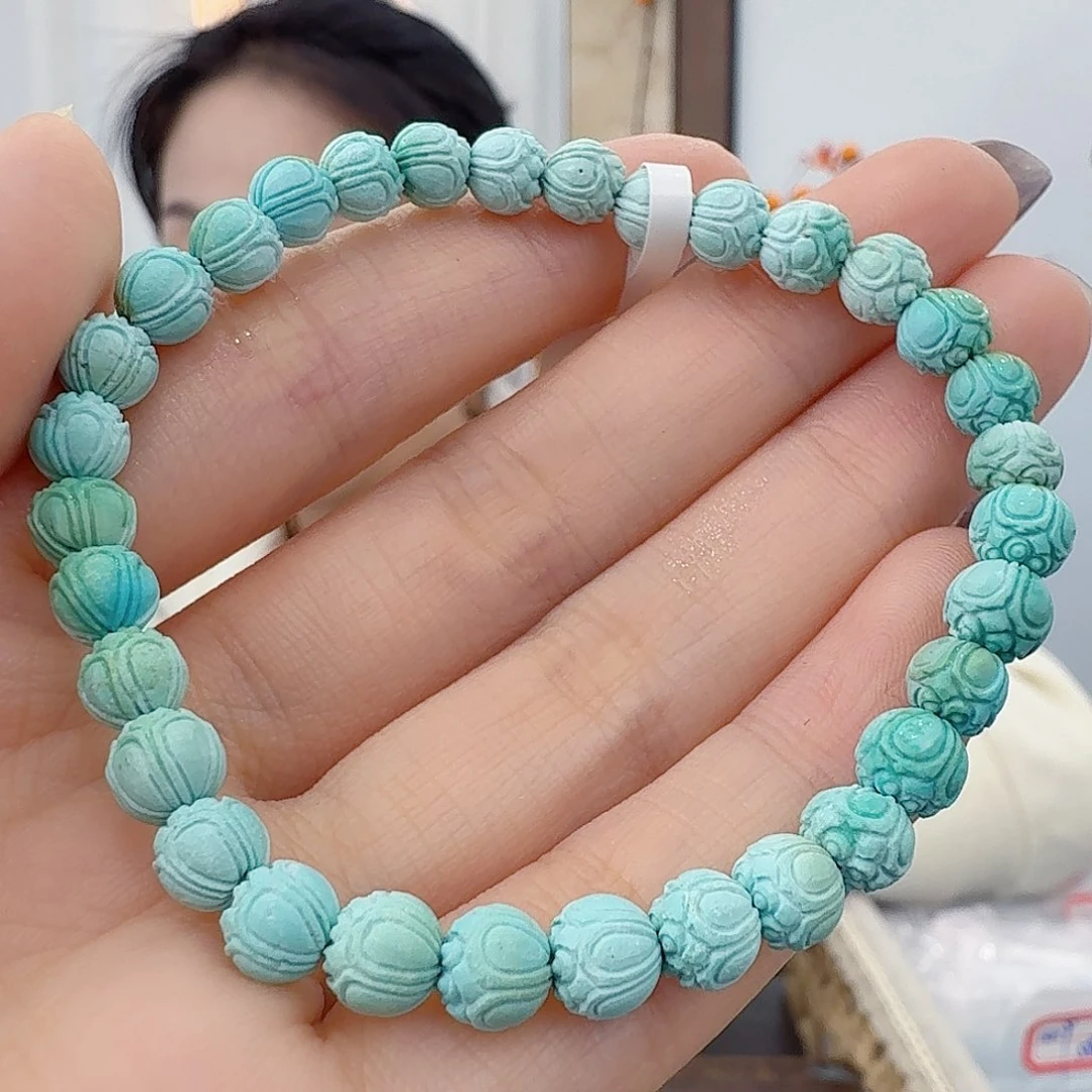 绿松石未镶嵌珠宝半成品