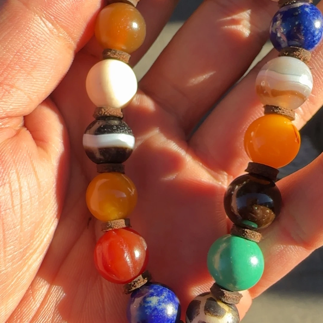 泥塑多宝手串一条精品卡12