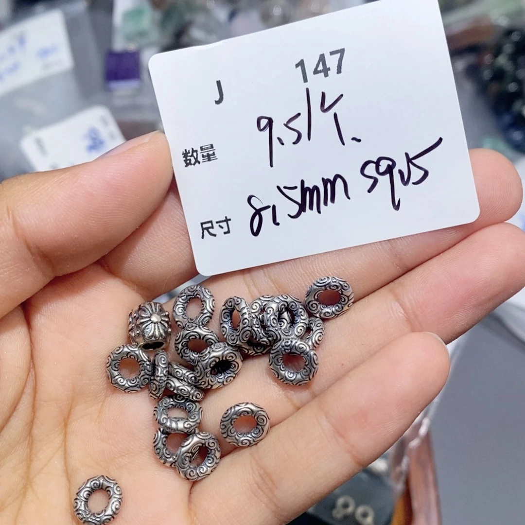 银S925镶嵌颈饰水晶J147